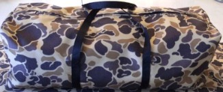 Camo Custom Duffel bags